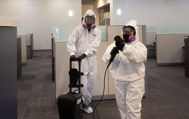 Electrostatic Sprayer: Decontamination Any Time, Any Place