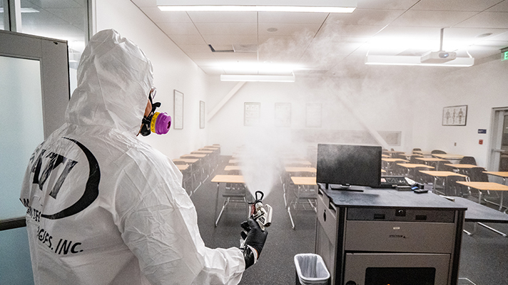 Large-Scale Disinfection