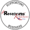 Supporting Restoring Kindness USA business logo.